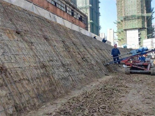 宁陕建筑边坡支护